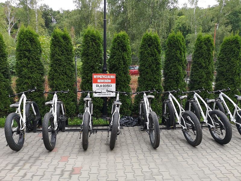 wypożyczalnia rowerow Pokrzywna